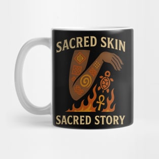 Sacred Skin, Sacred Story Mug